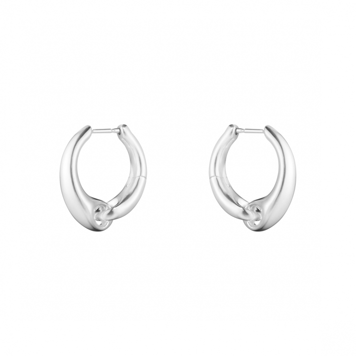 REFLECT LARGE Earring Zilver in de groep Oorbellen / Zilveren oorbellen bij SCANDINAVIAN JEWELRY DESIGN (20001177)