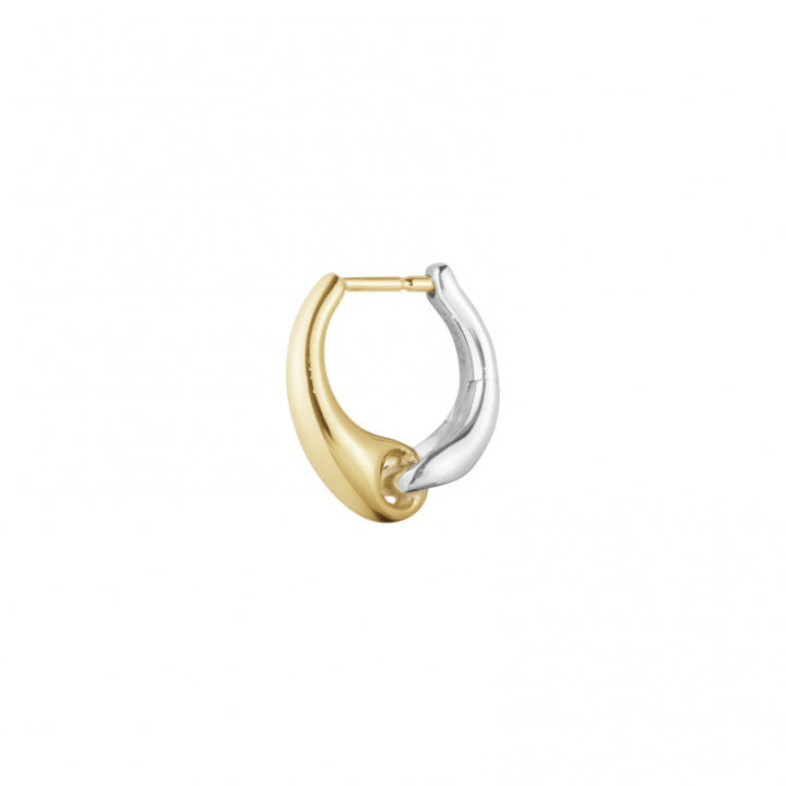 REFLECT SMALL Earring (1pcs) Zilver Goud in de groep Oorbellen / Gouden oorbellen bij SCANDINAVIAN JEWELRY DESIGN (20001179)