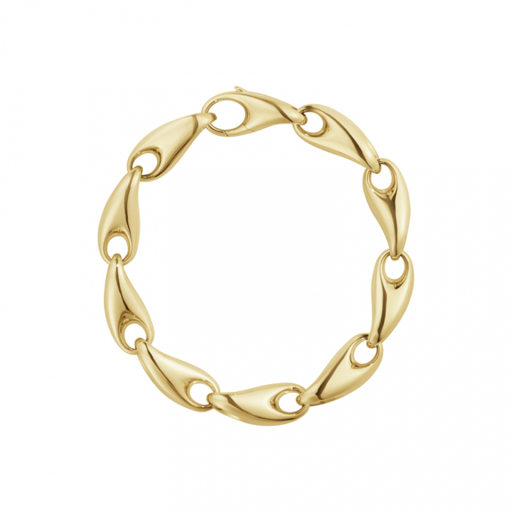 REFLECT LARGE Bracelet Goud in de groep Armbanden / Gouden armbanden bij SCANDINAVIAN JEWELRY DESIGN (20001198)