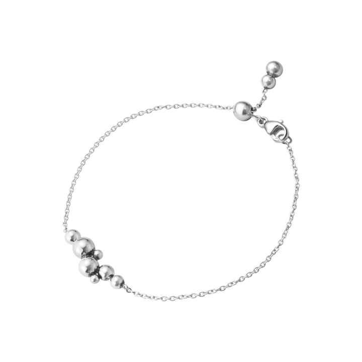 GRAPE CHAIN Armbanden Zilver in de groep Armbanden / Zilveren armbanden bij SCANDINAVIAN JEWELRY DESIGN (20001205)