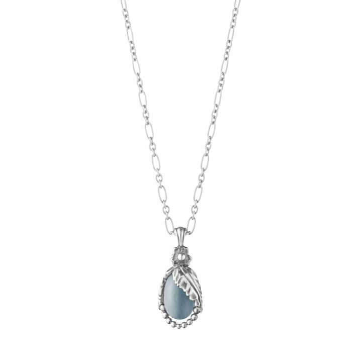 Product Image for Georg Jensen 2023 HERITAGE PENDANT/Kettingen Zilver BLUE QUARTZ