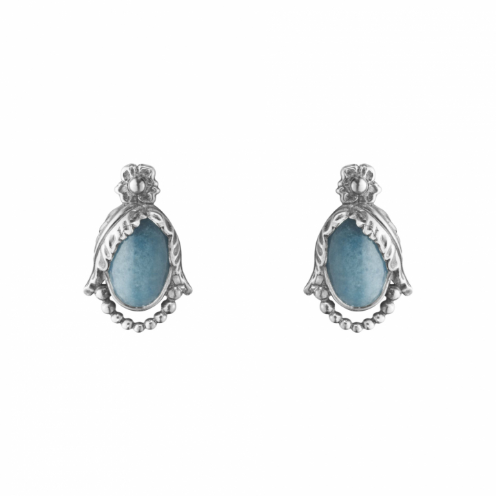 Product Image for Georg Jensen 2023 HERITAGE Oorbel Zilver BLUE QUARTZ