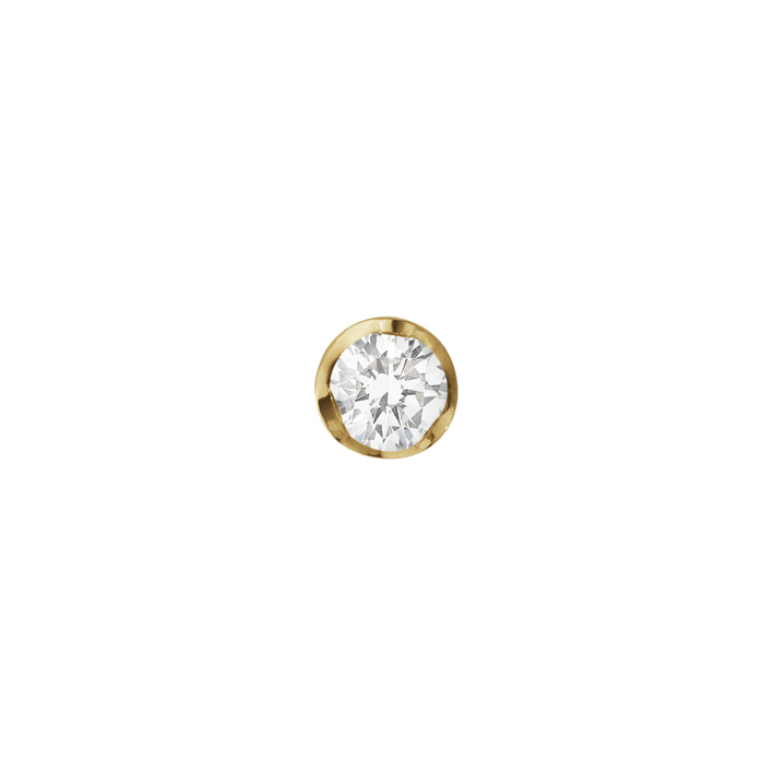 GJ SIGNATURE SOLITAIRE Stud/Oorbel DIAMOND 0.10 CT in de groep Oorbellen / Diamanten oorbellen bij SCANDINAVIAN JEWELRY DESIGN (20001269)