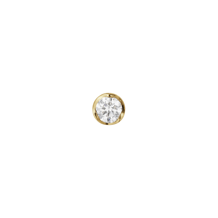 GJ SIGNATURE SOLITAIRE Stud/Oorbel DIAMOND 0.05 CT in de groep Oorbellen / Diamanten oorbellen bij SCANDINAVIAN JEWELRY DESIGN (20001290)