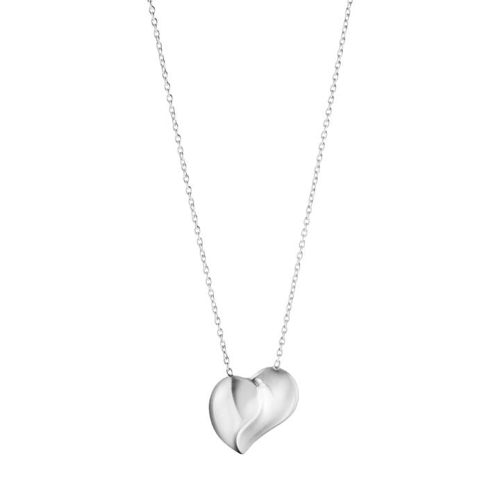 HEART Pendant/Kettingen Zilver in de groep Kettingen bij SCANDINAVIAN JEWELRY DESIGN (20001294)