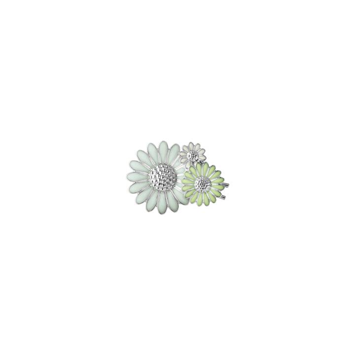 Product Image for Georg Jensen DAISY HAIR CLIP Zilver GREEN ENAMEL