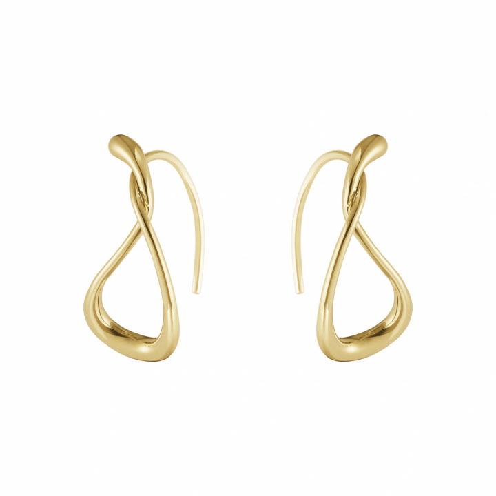 MERCY SMALL EARHOOP Goud in de groep Oorbellen / Gouden oorbellen bij SCANDINAVIAN JEWELRY DESIGN (20001407)