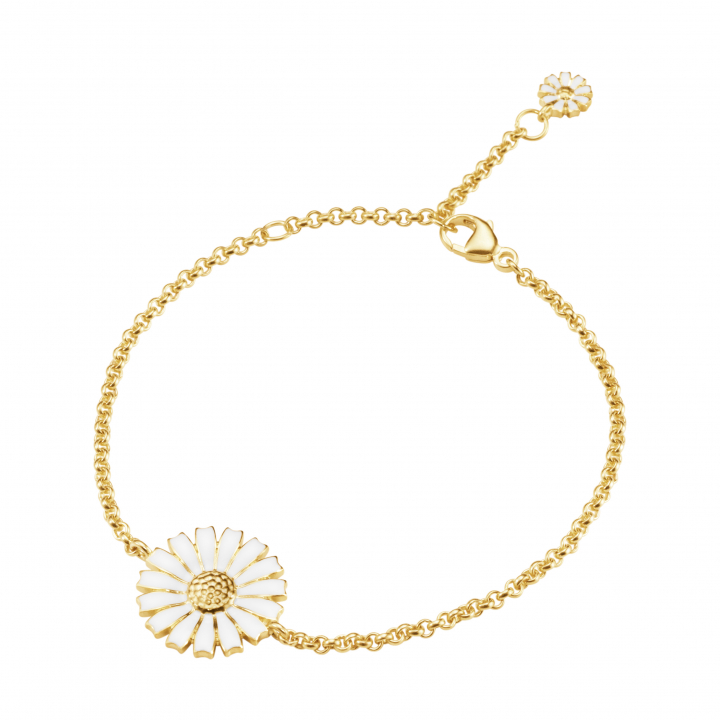 DAISY Bracelet gold-plated in de groep Armbanden / Gouden armbanden bij SCANDINAVIAN JEWELRY DESIGN (20001669)