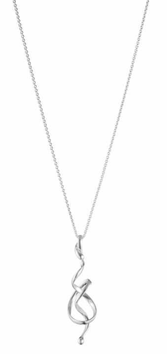 FORGET-ME-KNOT, Torun Necklace Silver in de groep Kettingen / Zilveren kettingen bij SCANDINAVIAN JEWELRY DESIGN (20001679)