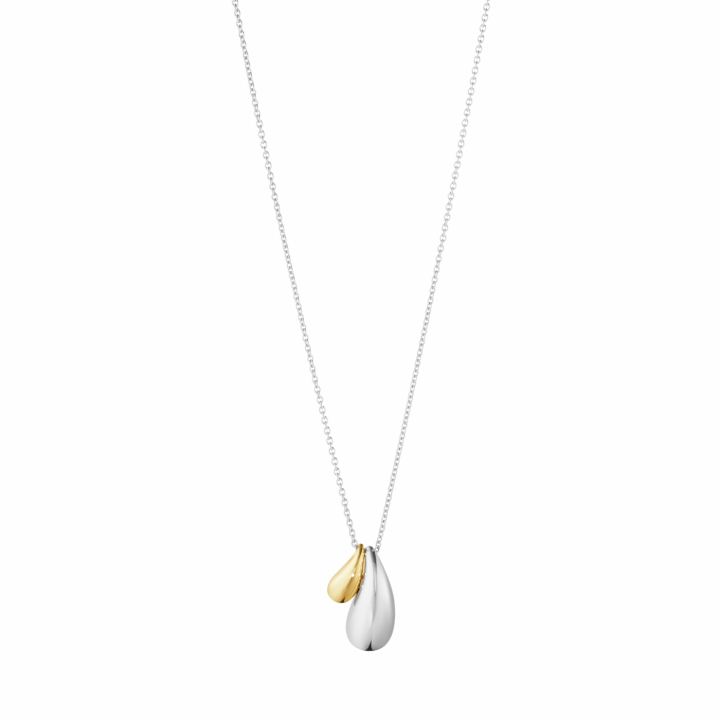 REFLECT Double Pendant Silver/Gold in de groep Kettingen / Gouden kettingen bij SCANDINAVIAN JEWELRY DESIGN (20001845)