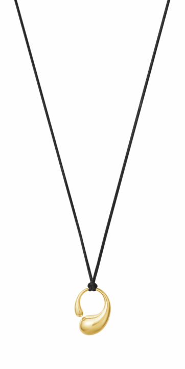 Mercy Pendent Gold/Black in de groep Kettingen / Gouden kettingen bij SCANDINAVIAN JEWELRY DESIGN (20001931)