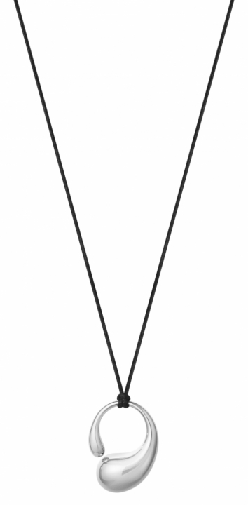 Mercy Pendant Silver/Black in de groep Kettingen / Zilveren kettingen bij SCANDINAVIAN JEWELRY DESIGN (20001935)