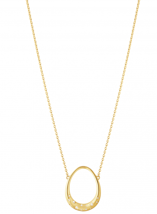 Offspring Small Necklace 0,04ct Gold in de groep Kettingen / Diamanten kettingen bij SCANDINAVIAN JEWELRY DESIGN (20001939)