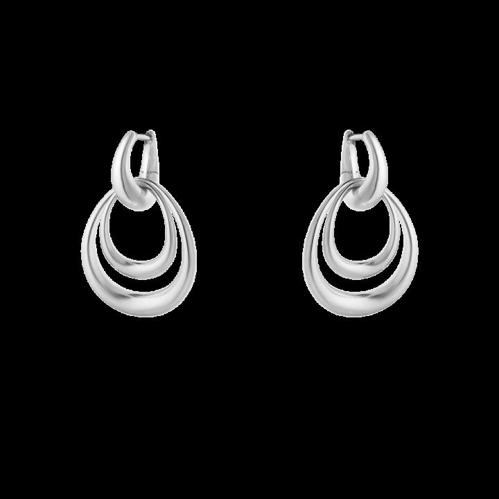 Offspring Earrings, medium Silver in de groep Oorbellen / Zilveren oorbellen bij SCANDINAVIAN JEWELRY DESIGN (20001943)