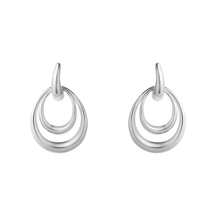Offspring Earrings, medium Silver in de groep Oorbellen / Zilveren oorbellen bij SCANDINAVIAN JEWELRY DESIGN (20001943)