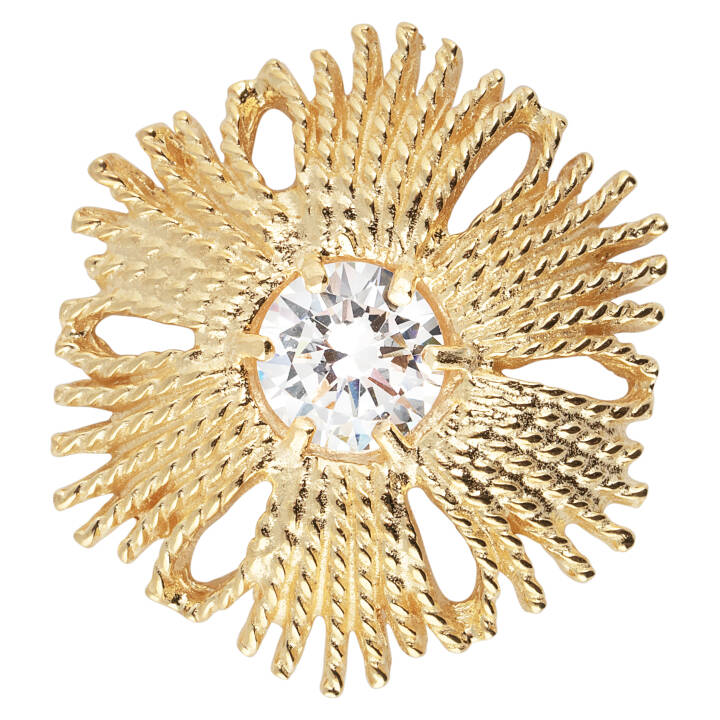 Gatsby big stone ring goud in de groep Ringen bij SCANDINAVIAN JEWELRY DESIGN (2015520161V)