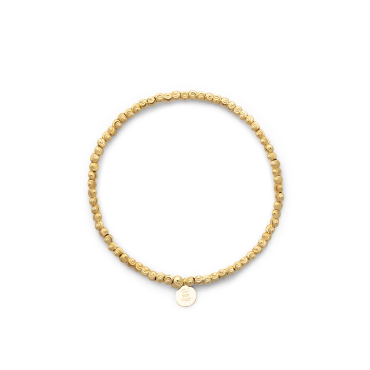 Product Image for CU JEWELLERY Cubic elastic brace Armbanden plain goud 18 cm