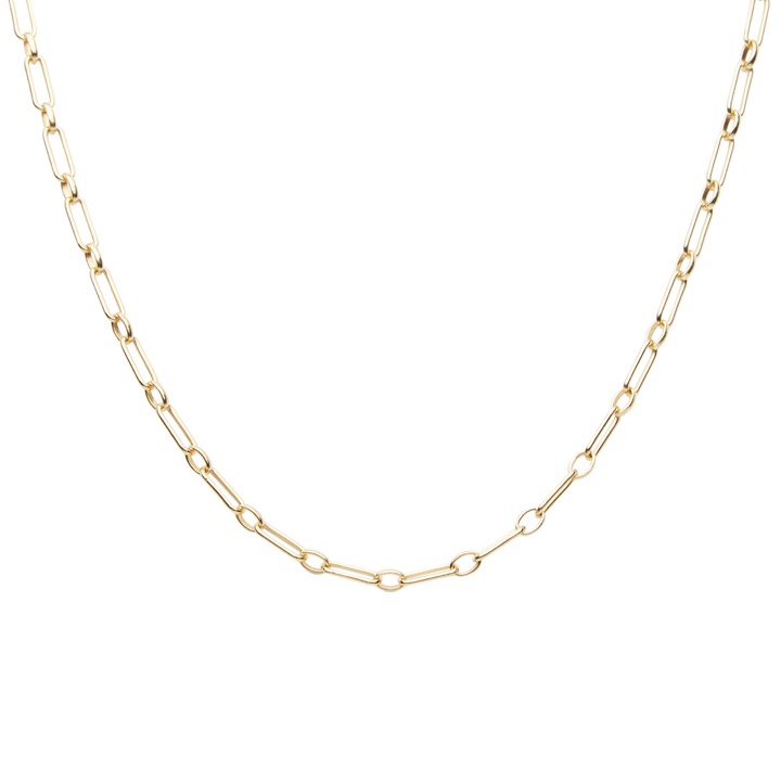 Globe clip neck Goud 50 cm in de groep Kettingen / Gouden kettingen bij SCANDINAVIAN JEWELRY DESIGN (2211120001)