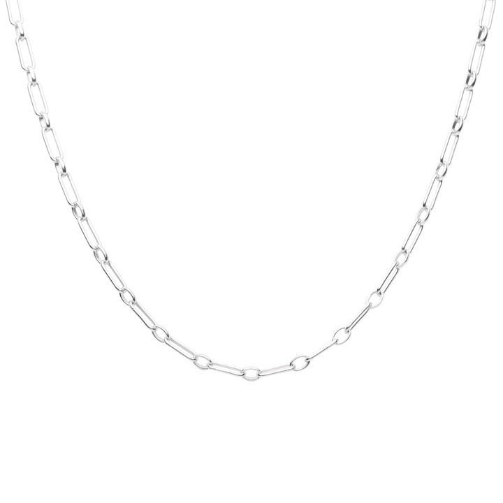 Globe clip neck Zilver 50 cm in de groep Kettingen / Zilveren kettingen bij SCANDINAVIAN JEWELRY DESIGN (2211170001)
