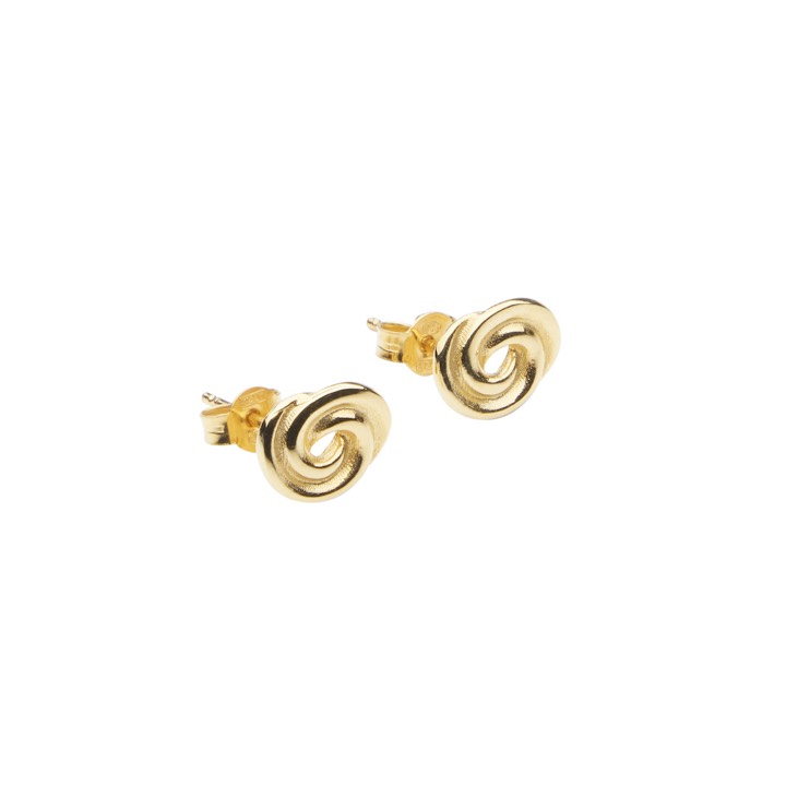 Bun ear Goud in de groep Oorbellen / Gouden oorbellen bij SCANDINAVIAN JEWELRY DESIGN (2211420003)