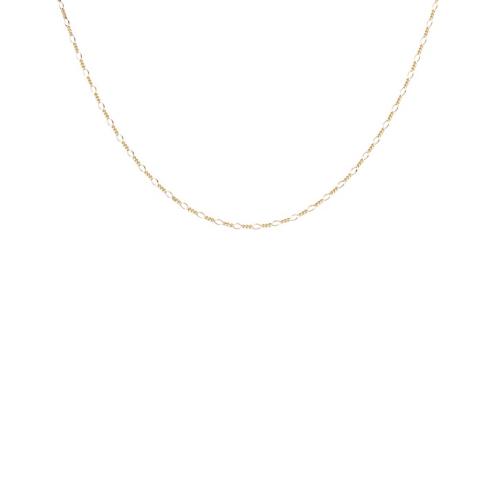 Figaro neck Goud 40-45 cm in de groep Kettingen / Gouden kettingen bij SCANDINAVIAN JEWELRY DESIGN (2214120002)