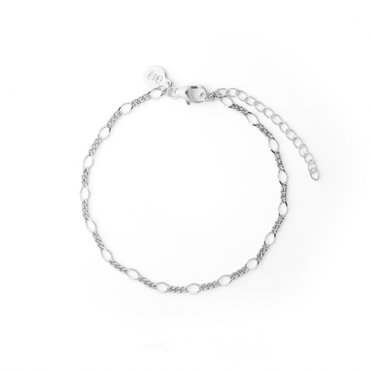 Figaro brace Zilver in de groep Armbanden / Zilveren armbanden bij SCANDINAVIAN JEWELRY DESIGN (2214370002)