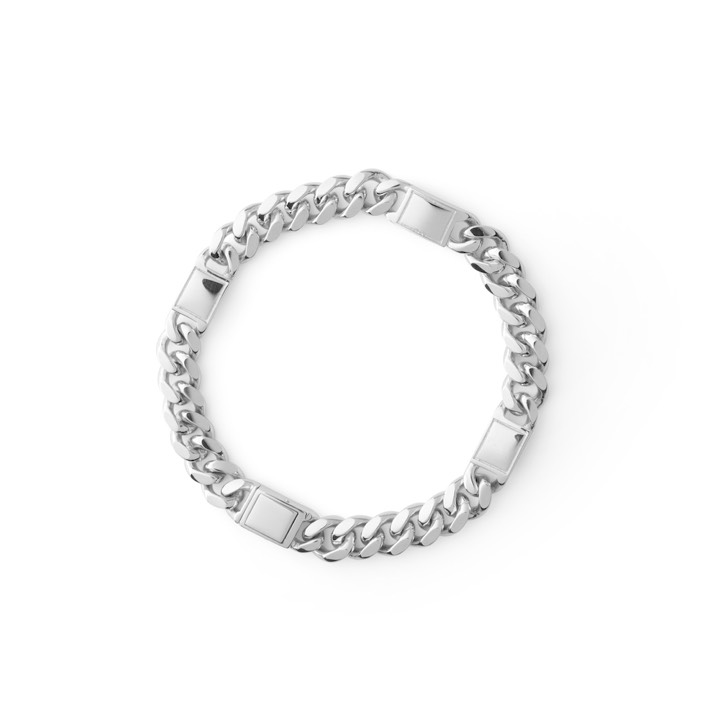 Bear curb big brace Zilver in de groep Armbanden / Zilveren armbanden bij SCANDINAVIAN JEWELRY DESIGN (2225370R)