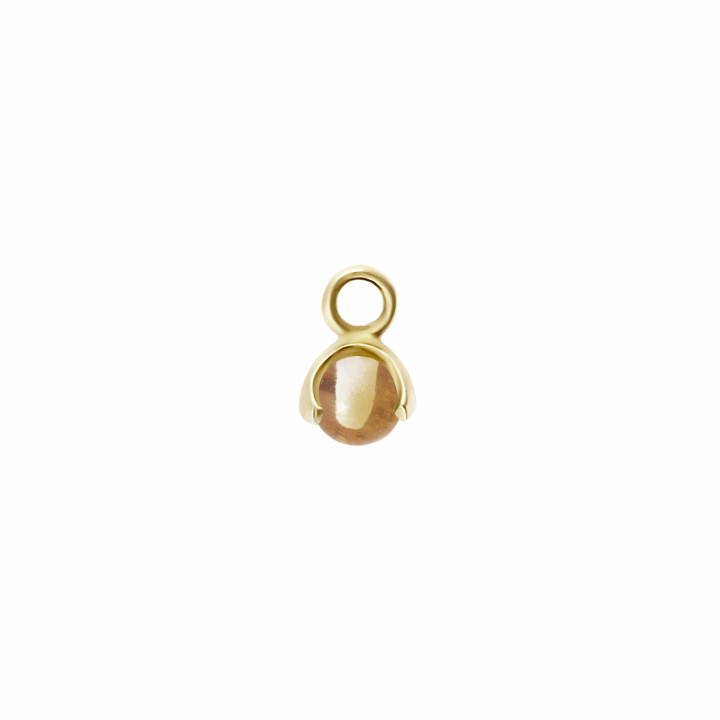 Product Image for CU JEWELLERY Letters stone 11 citrine pend Goud