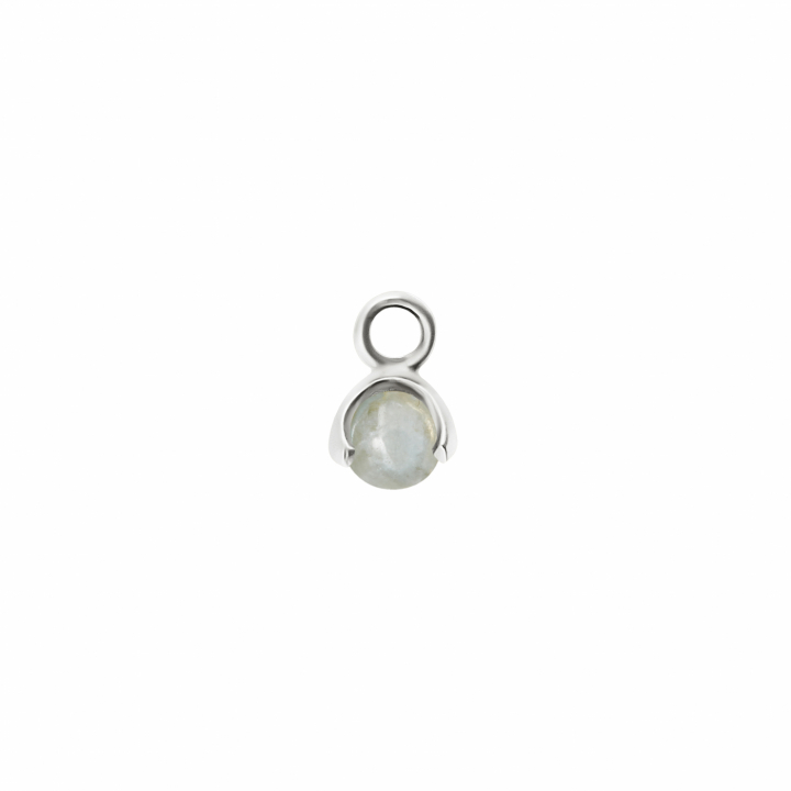 Product Image for CU JEWELLERY Letters stone 3 aquamarine pend Zilver