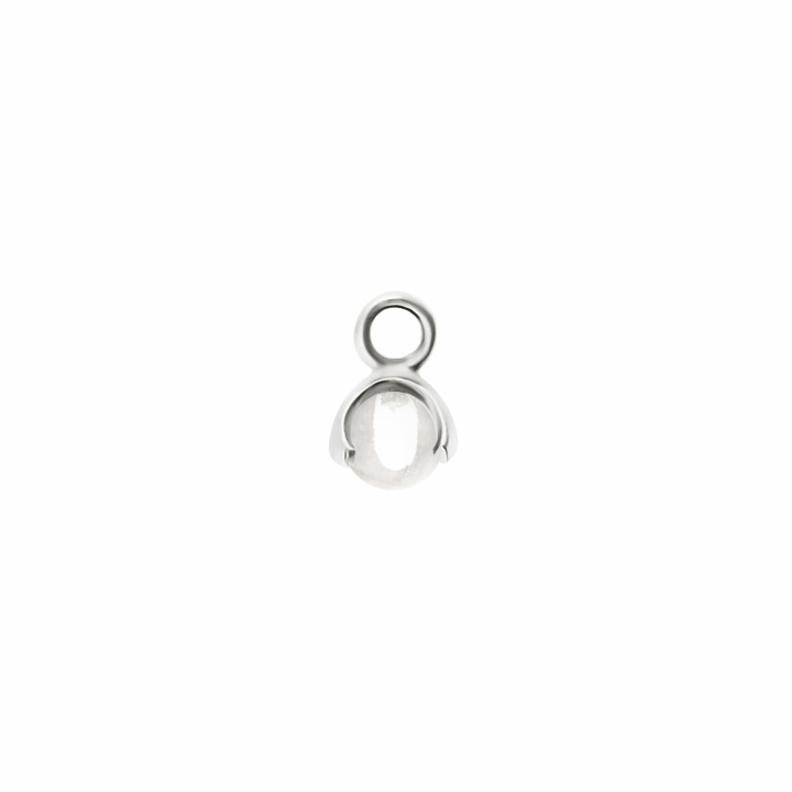 Product Image for CU JEWELLERY Letters stone 4 rock crystal pend Zilver