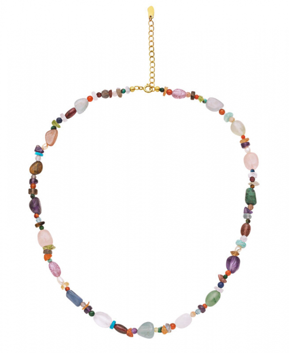 Yogi Kettingen Goud  in de groep Kettingen / Gouden kettingen bij SCANDINAVIAN JEWELRY DESIGN (2667a)