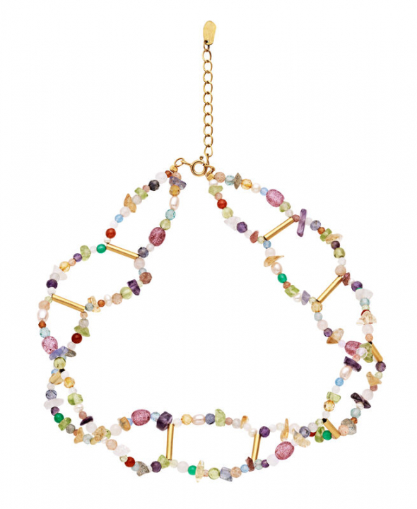 Yrsa Kettingen Goud  in de groep Kettingen / Gouden kettingen bij SCANDINAVIAN JEWELRY DESIGN (2668a)