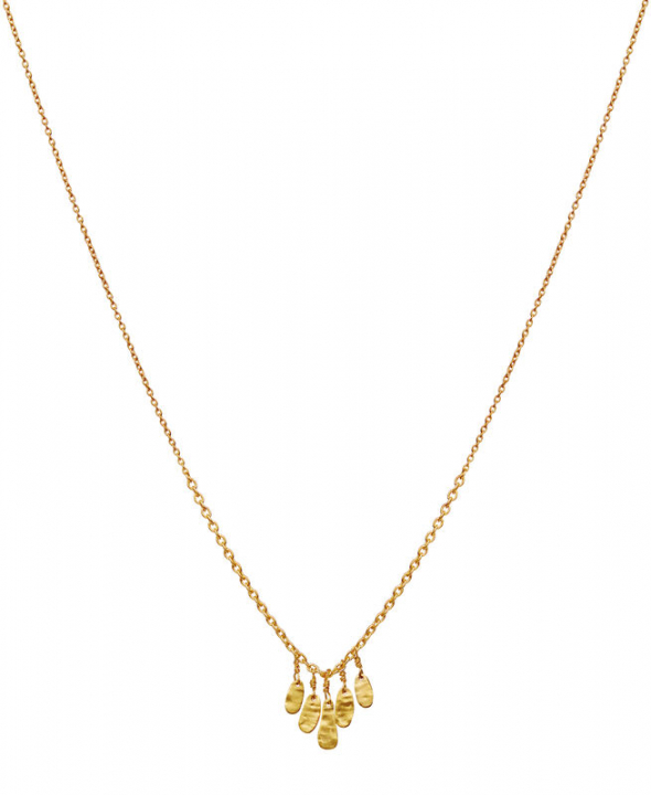  Theresa Kettingen Goud in de groep Kettingen / Gouden kettingen bij SCANDINAVIAN JEWELRY DESIGN (2685A)