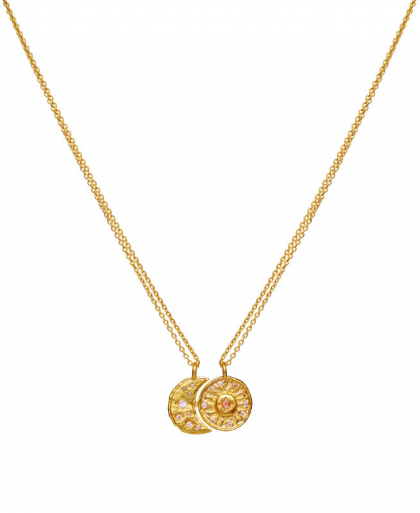 Friendship Kettingen Goud in de groep Kettingen / Gouden kettingen bij SCANDINAVIAN JEWELRY DESIGN (2688A)