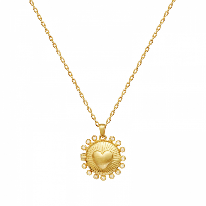 Beloved Necklace Gold in de groep Kettingen / Gouden kettingen bij SCANDINAVIAN JEWELRY DESIGN (2809A)