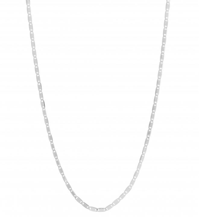 Karen 70 Adjustable Necklace Silver in de groep Kettingen / Zilveren kettingen bij SCANDINAVIAN JEWELRY DESIGN (300334)