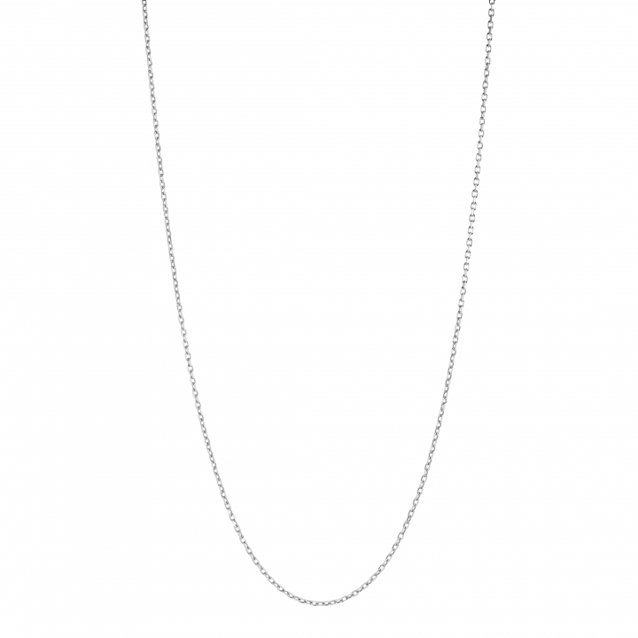 Chain 50 Adjustable Necklace 50 Silver (One) in de groep Kettingen / Zilveren kettingen bij SCANDINAVIAN JEWELRY DESIGN (300370AG-50)