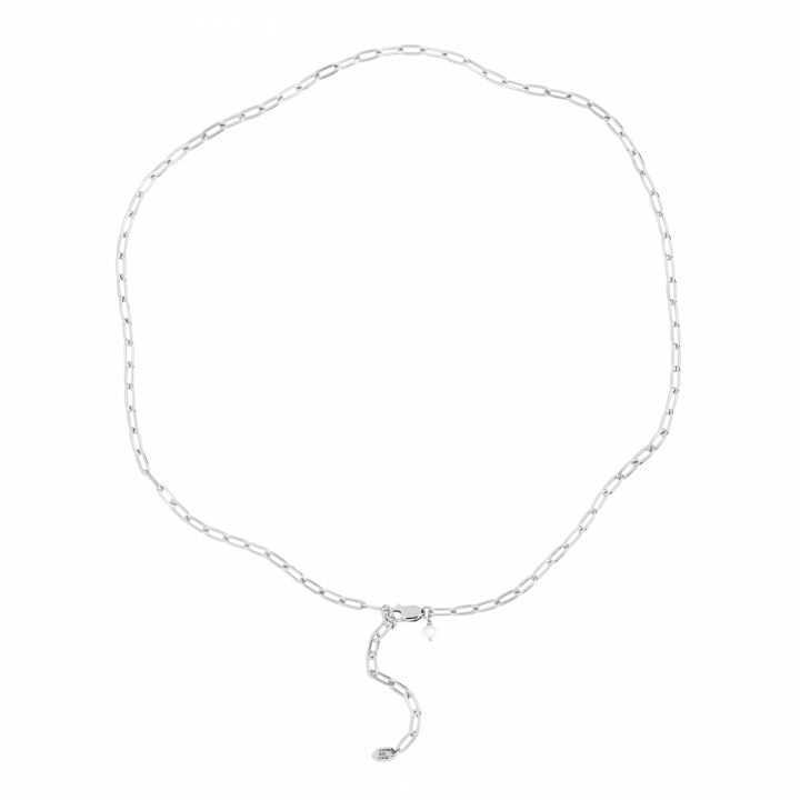 Gemma Necklace Silver in de groep Kettingen / Zilveren kettingen bij SCANDINAVIAN JEWELRY DESIGN (300402AG)