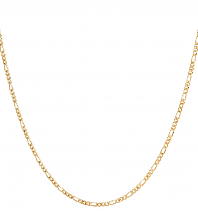 Negroni Necklace Goldplated Silver (One) in de groep Kettingen / Gouden kettingen bij SCANDINAVIAN JEWELRY DESIGN (300432YG)