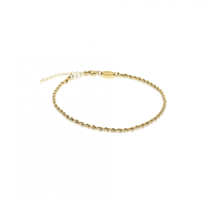 G Twist 22-27 cm in de groep Accessoires / Anklet bij SCANDINAVIAN JEWELRY DESIGN (34-23980-00)