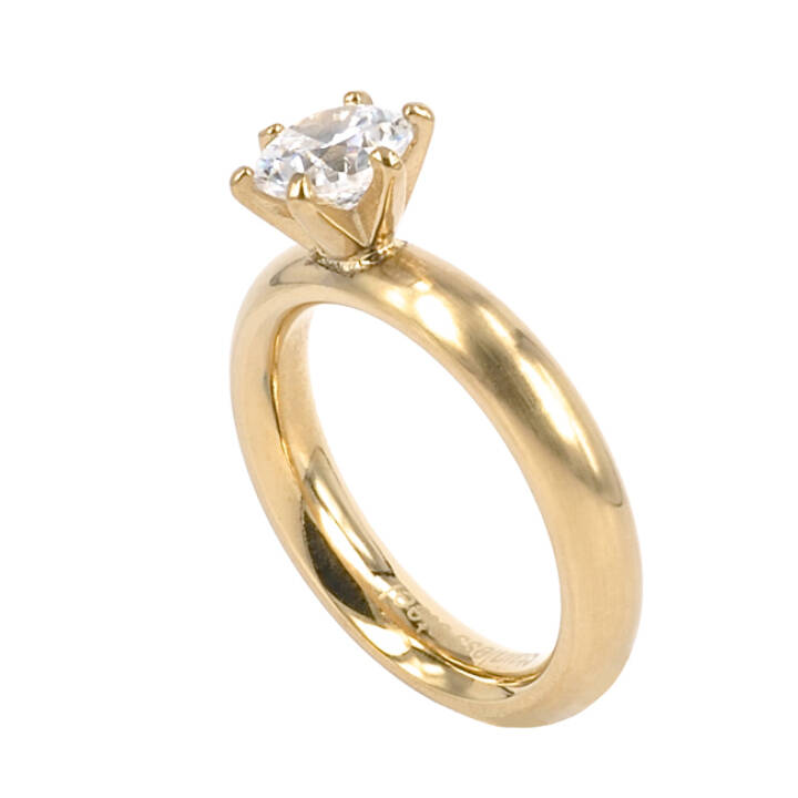 ENYA Goud ring L in de groep Ringen bij SCANDINAVIAN JEWELRY DESIGN (344767)