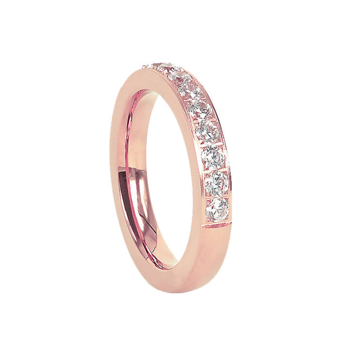 EXCELLENT Rosé ring in de groep Ringen / Gouden ringen bij SCANDINAVIAN JEWELRY DESIGN (351376V)