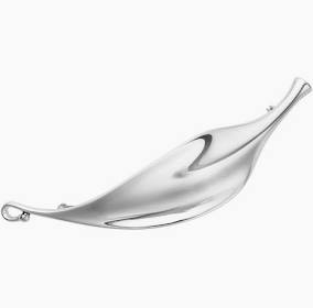 VIVIANNA TORUN Brooch Silver feather in de groep Accessoires bij SCANDINAVIAN JEWELRY DESIGN (3531591)