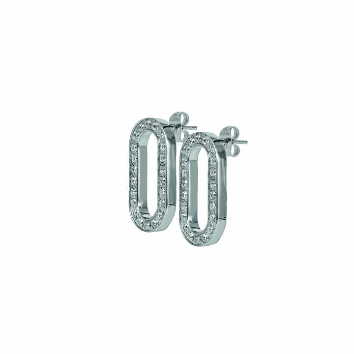 EXCELLENT Oorbellen Staal in de groep Oorbellen / Zilveren oorbellen bij SCANDINAVIAN JEWELRY DESIGN (359815)