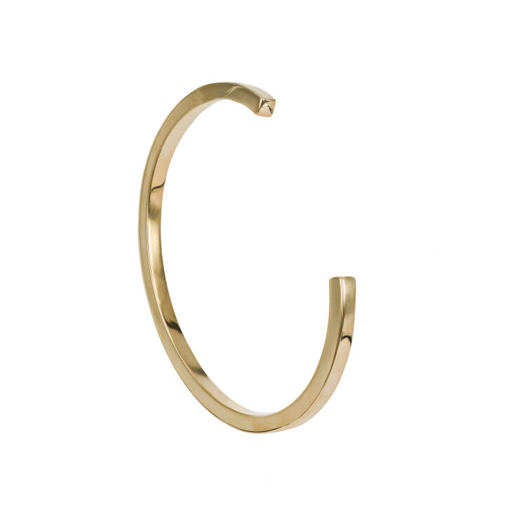 TIM Medium Bangle Armbanden Goud in de groep Armbanden bij SCANDINAVIAN JEWELRY DESIGN (365205)