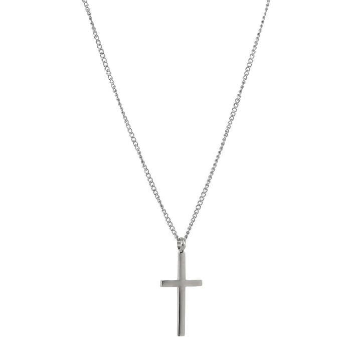 CROSS Kettingen Staal in de groep Kettingen / Zilveren kettingen bij SCANDINAVIAN JEWELRY DESIGN (366707)