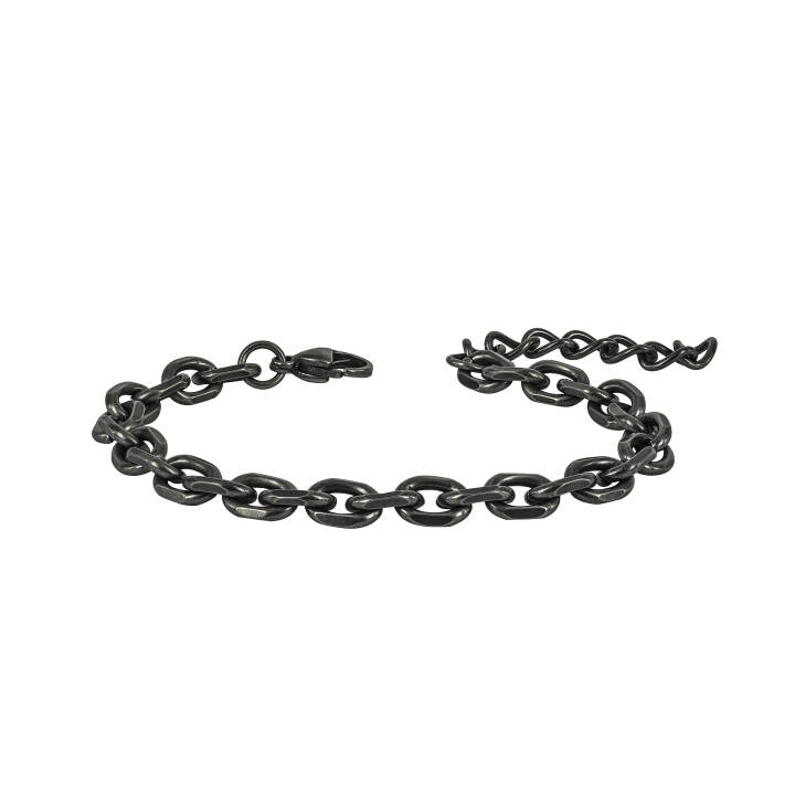 CHARLIE Chain Armbanden zwart Antik in de groep Armbanden bij SCANDINAVIAN JEWELRY DESIGN (367018)