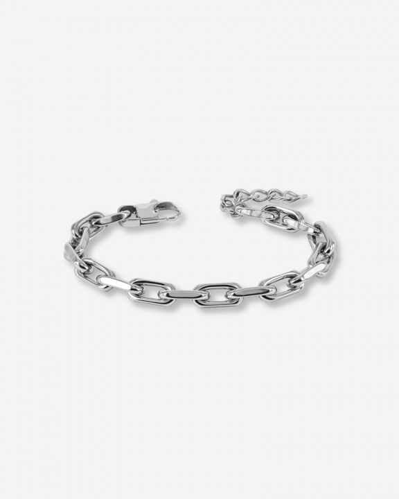 Tyler Bracelet Steel in de groep Armbanden / Zilveren armbanden bij SCANDINAVIAN JEWELRY DESIGN (369081)