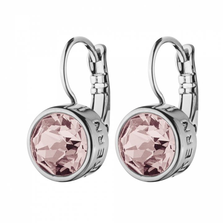 LOUISE Zilver VINTAGE ROSE Oorbel in de groep Oorbellen / Zilveren oorbellen bij SCANDINAVIAN JEWELRY DESIGN (370039)