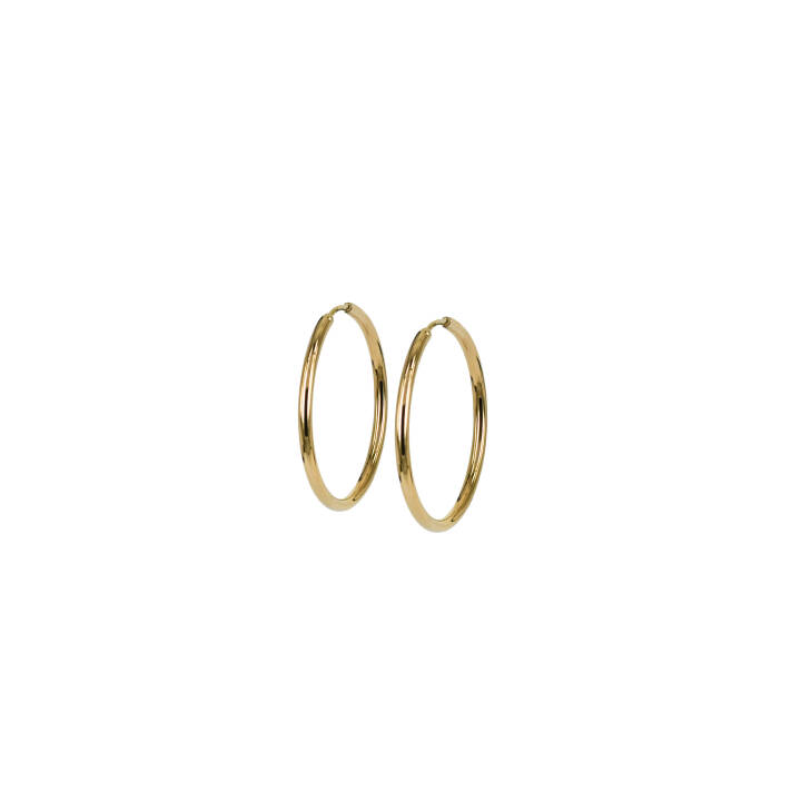 MAXI 14mm Oorbellen Goud in de groep Oorbellen / Gouden oorbellen bij SCANDINAVIAN JEWELRY DESIGN (370131)